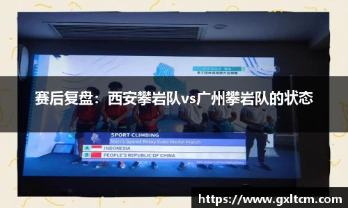 赛后复盘：西安攀岩队vs广州攀岩队的状态