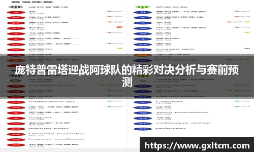 庞特普雷塔迎战阿球队的精彩对决分析与赛前预测